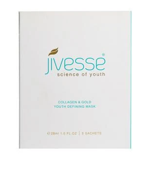 Jivesse | Collagen And Gold Youth Defying Mask (Pack Of 5),商家Harrods HK,价格¥1157