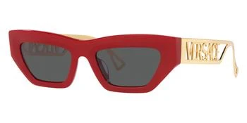 Versace | Versace Women's 53mm Red Sunglasses 4.6折, 独家减免邮费