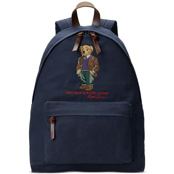 Men's Polo Bear Canvas Backpack