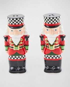 MacKenzie-Childs | Classic Courtly Nutcracker Salt and Pepper Set,商家Neiman Marcus,价格¥379