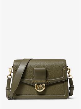 michael kors bag, Michael Kors | 中号鹅卵石皮革单肩包（边角有一处磨损）商品图片 2.8折