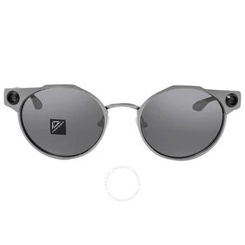 Oakley | Deadbolt Prizm Black Irregular Titanium Unisex Sunglasses OO6046 604601 50 6.1折, 满$200减$10, 满减