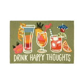 Liora Manne' | Frontporch Happy Drinks 2' x 3' Outdoor Area Rug,商家Macy's,价格¥443