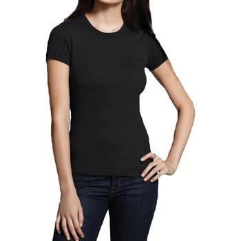 推荐Three Dots Womens Kennedy Cotton Short Sleeves T-Shirt商品