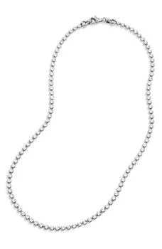 推荐Sterling Silver Coin Star 14" Chain Choker Necklace商品