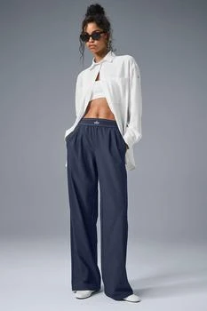 Alo | Suit Up Trouser (Long) - Navy,商家折扣挖宝区,价格¥676