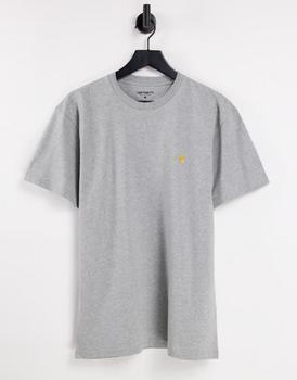 推荐Carhartt WIP chase t-shirt in grey商品