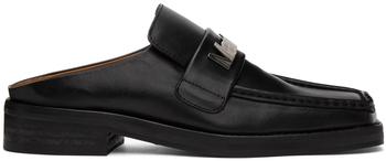 Martine Rose | SSENSE Exclusive Black Slip-On Martine Loafers商品图片,7.6折