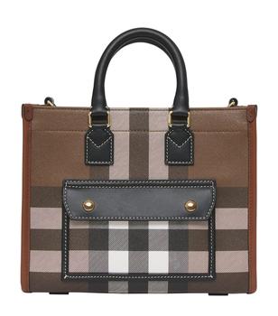 burberry托特包, Burberry | Check Print Freya Tote Bag商品图片 