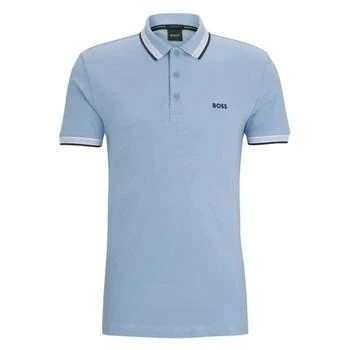 推荐Men's Paddy Pique Cotton Short Sleeve Polo T-Shirt商品