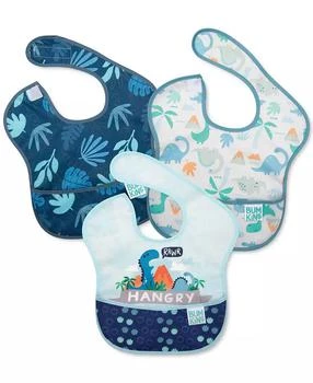 Bumkins | Baby Boys SuperBib Waterproof Baby Bibs, Pack of 3,商家Macy's,价格¥135