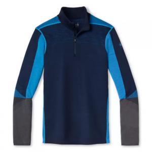 推荐Smartwool - Men's Intraknit Merino 200 Colorblock 1/4 Zip - SM Deep Navy商品