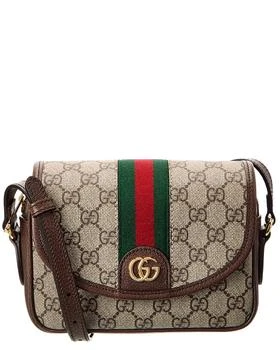 推荐Gucci Ophidia Mini GG Supreme Canvas & Leather Shoulder Bag商品