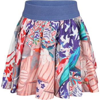 推荐Multiple graphic print ruffled skirt商品