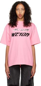 We11done | Pink Speed T-Shirt商品图片,3折