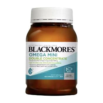推荐澳洲Blackmores 无腥味小粒深海鱼油 400粒商品