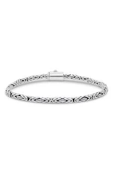 DEVATA | Sterling Silver 3mm Byzantine Chain Bracelet,商家Nordstrom Rack,价格¥360