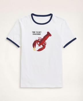 布克兄弟怎么样, Brooks Brothers | Lobster Graphic T-Shirt商品图片 4折