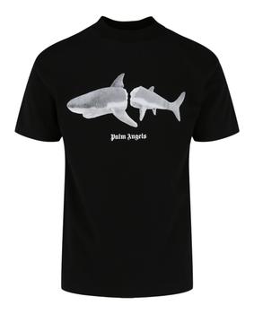 商品Palm Angels | Palm Angels Broken-Shark Crewneck T-Shirt,商家Maison Beyond,价格¥1147图片