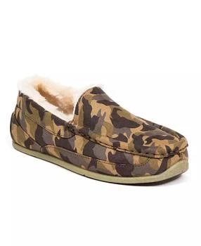 Deer Stags | Big Boys Slippersooz Lil Spun Sock Cozy Moccasin Slippers,商家Macy's,价格¥360