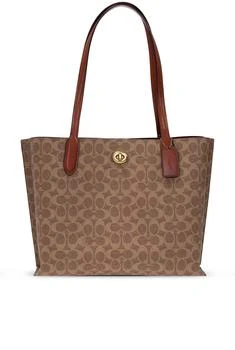 推荐Coach Willow Twist-Lock Tote Bag商品