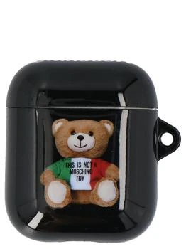 Moschino | Moschino Italian Teddy Bear AirPods Case,商家Cettire,价格¥412