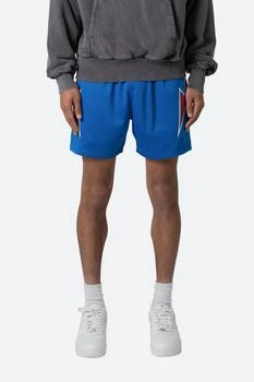 推荐Mesh Basketball Shorts - Blue/Red商品