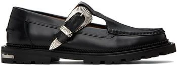 推荐Black Buckle Loafers商品