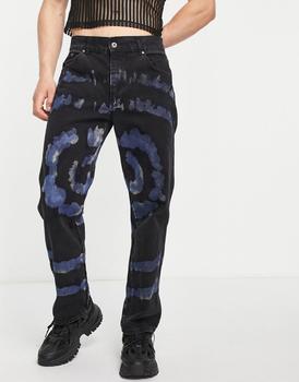 product The Ragged Priest pixel dye jeans in blue image