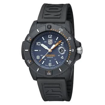 推荐Luminox Men's Quartz Watch - Navy SEAL Foundation Black Rubber Strap | XS.3602.NSF商品