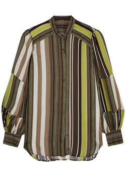 商品Observe striped chiffon shirt图片