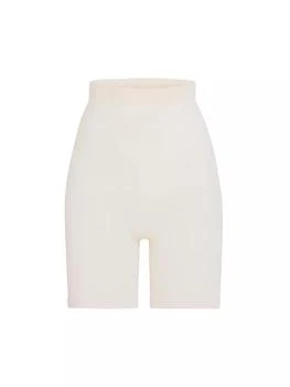 Seamless Sculpt High-Waisted Above-The-Knee Shorts,价格$38.40