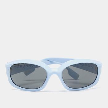 推荐Burberry Blue B4338 Rectangle Sunglasses商品