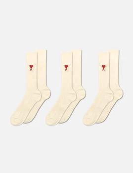AMI | Three Pack Ami de Coeurs Socks 5.4折