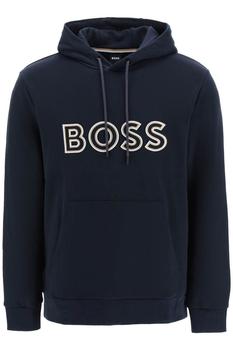 Hugo Boss | Boss logo embroidery hoodie商品图片,5.8折