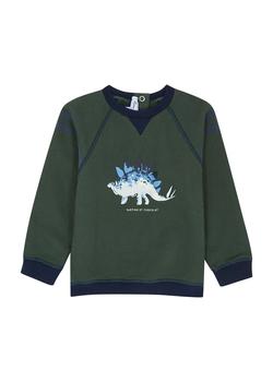 推荐KIDS Green printed cotton sweatshirt (18 months & 2-3 years)商品
