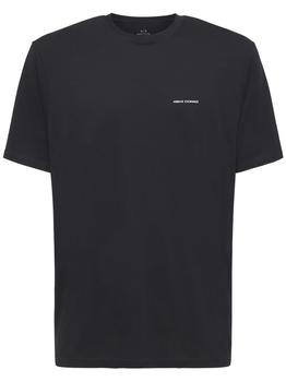 Armani Exchange | Printed Logo Cotton Jersey T-shirt商品图片,7折