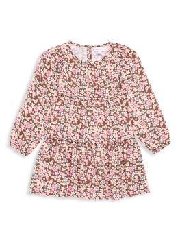 商品Design History | Little Girl’s Floral Zip-Back Tiered Dress,商家Saks Fifth Avenue,价格¥537图片