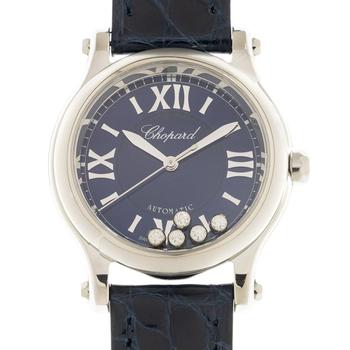 Chopard | Happy Sport Automatic Chronometer Blue Dial Ladies Watch 278573-3016商品图片,7.7折