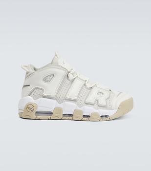 推荐Air More Uptempo suede trimmed sneakers商品