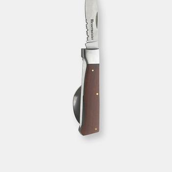 商品Messermeister | Messermeister Adventure Chef Folding Utensil Set, Carbonized Maple,商家Verishop,价格¥382图片