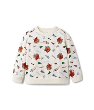 Janie and Jack | Printed Pullover Sweatshirt (Toddler/Little Kids/Big Kids) 4折