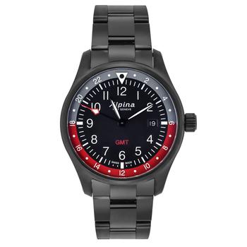 Alpina | Alpina Startimer Pilot GMT Quartz Men's Watch AL-247BR4FBS6B商品图片,4.5折