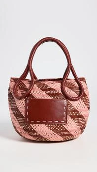 推荐Uncu Red/ Old Lotus/Burgundy Litoral Salvage Tote Bag商品