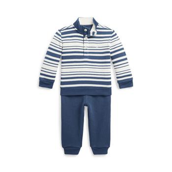 Ralph Lauren | Baby Boys Striped Cotton Pullover and Pants Set商品图片,