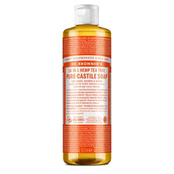 商品Dr. Bronner's | Dr Bronner&#39;s 布朗博士有机茶树精油8合1液体皂/洗手液/洁颜露472ml,商家Feelunique,价格¥110图片
