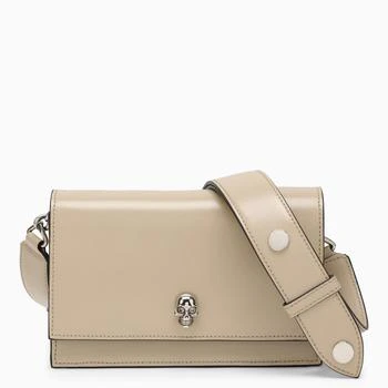 Alexander McQueen | Small beige Skull bag 满$110享9折, 满折