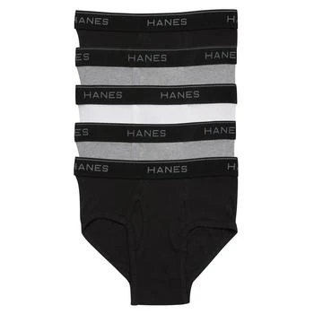 Hanes | Big Boys Ultimate Cotton Blend Dyed Brief, Pack of 5,商家Macy's,价格¥97