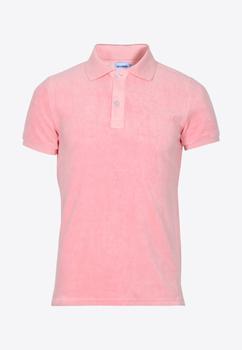 Les Canebiers | Cabanon Polo T-shirt in Baby Pink商品图片,