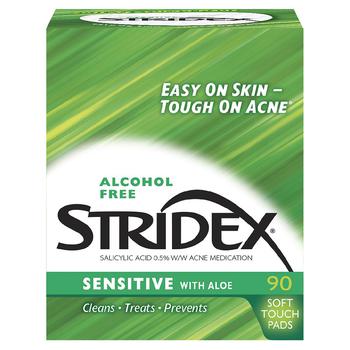 商品Stridex | 水杨酸棉片 含芦荟,商家Walgreens,价格¥41图片